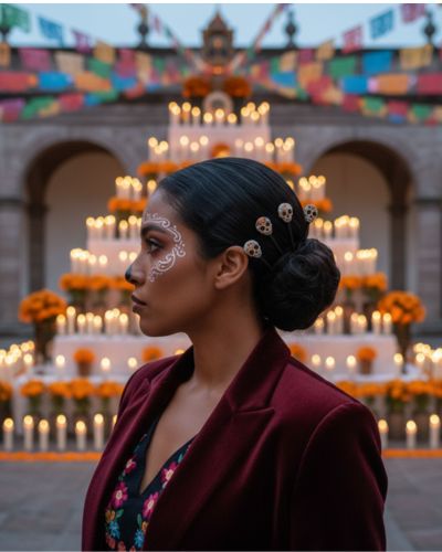 peinados cool para dia e muertos