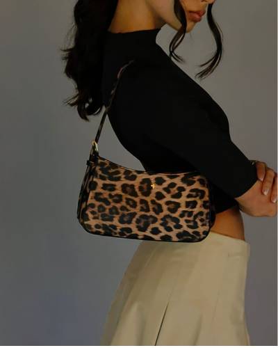 Estampado leopardo bolsa