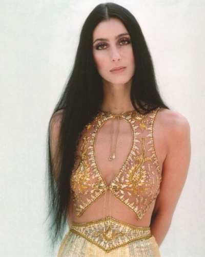 Cabello de Cher en los años setenta