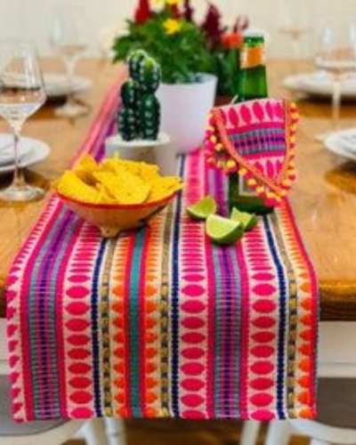 Decoración de mesa 15 de septiembre
