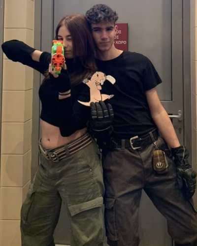 Disfraz de Kim Possible y Ron
