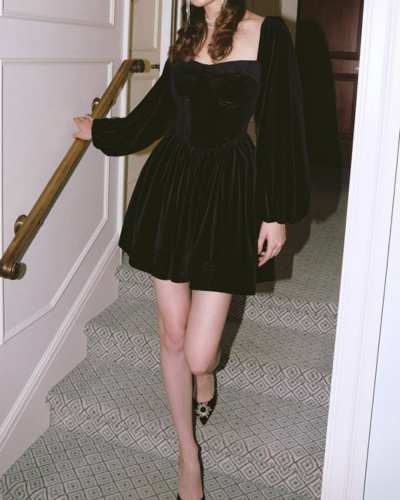 Vestidos de terciopelo 