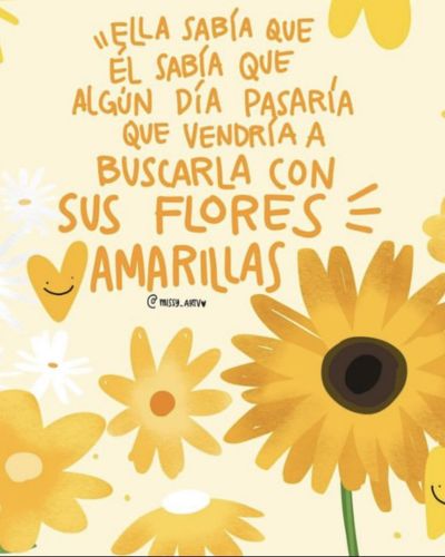 flores amarillas