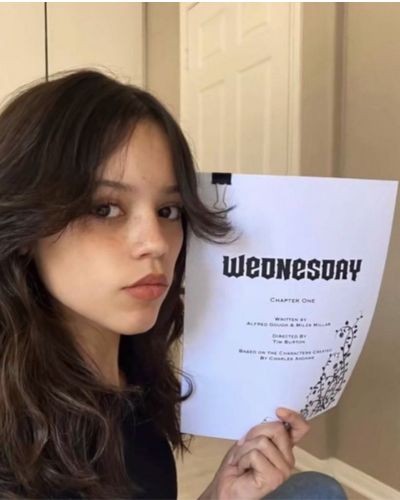 Jenna ortega regresa como miercoles