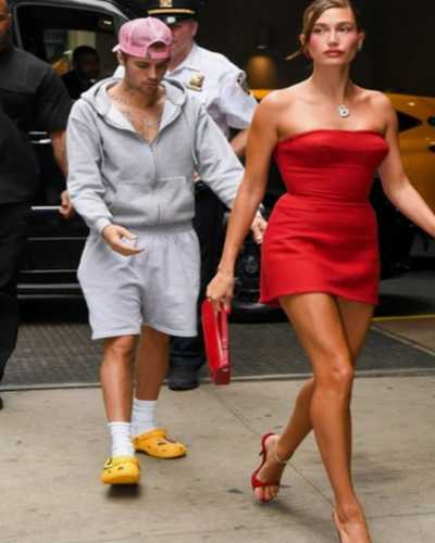 JUstin y Hailey Bieber son parte del shrekking