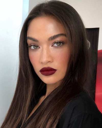 Maquillaje dark chic