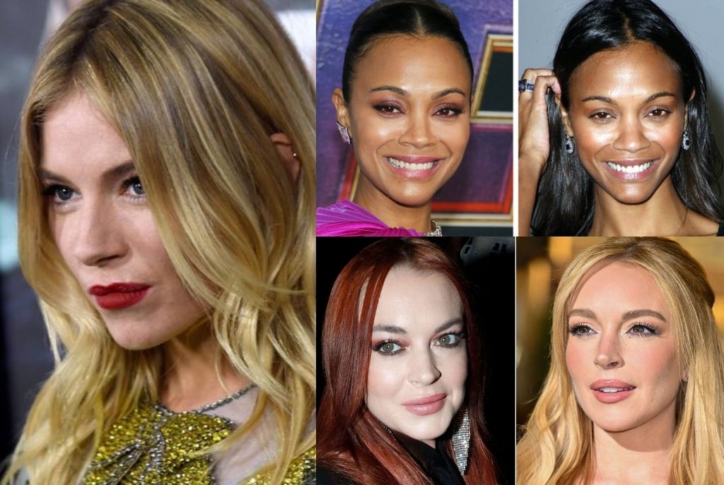 Mujeres con maquillaje desproporcionado o aplicado incorrectamente