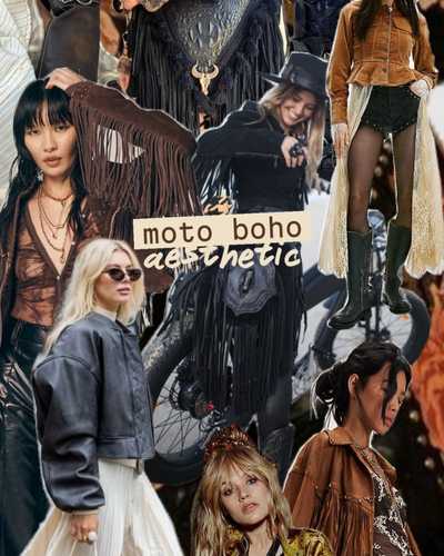 como esla tendencia moto boho