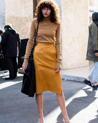 Looks color amarillo para otoño 2025