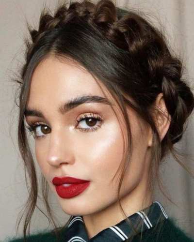 Peinados con trenzas - Pinterest 