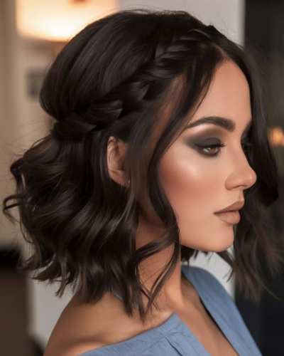 Peinados semi recogidos - Pinterest