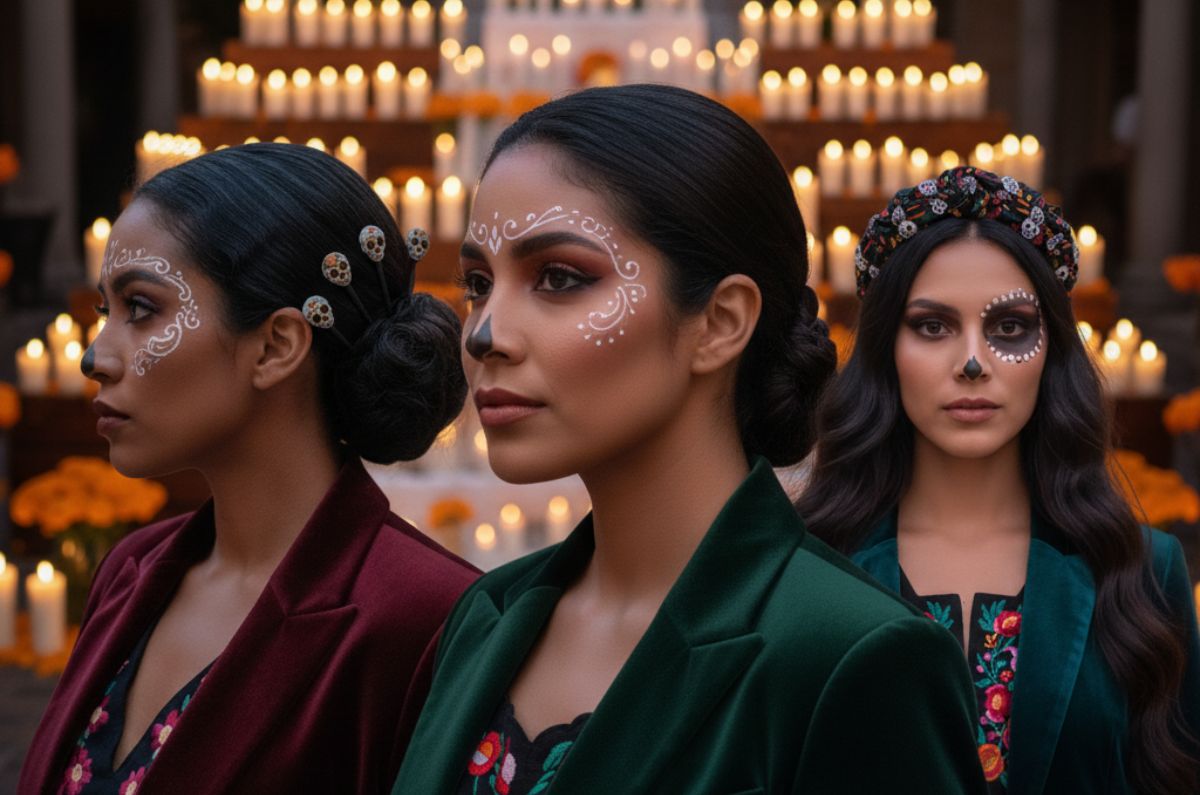 Hermosos peinados para Día de Muertos en menos de 10 minutos