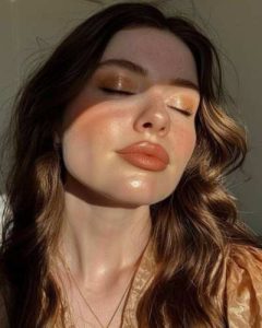 Tendencia de otoño pumpkin spice makeup