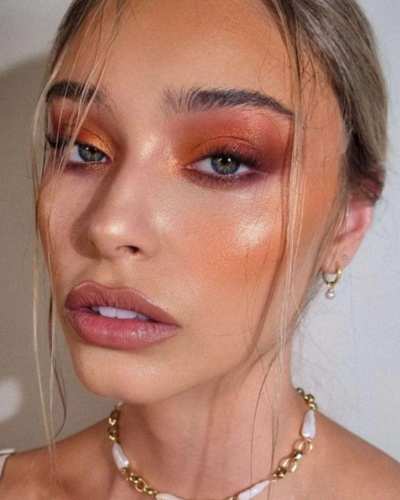 Pumpkin spice makeup