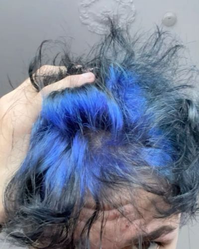 raices fantasma color azul