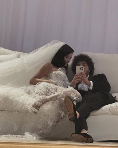 Benny Blanco y Selena Gomez después de su boda
