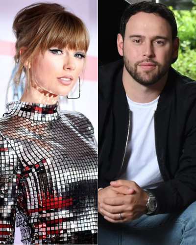Taylor Swift y Scooter Braun