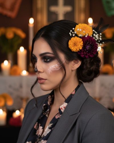 Peinado Dia de Muertos