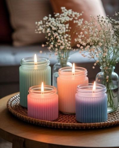Velas aromáticas para decorar tu espacio