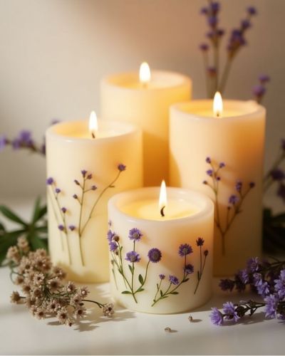 Ambienta tu espacio con velas aromáticas