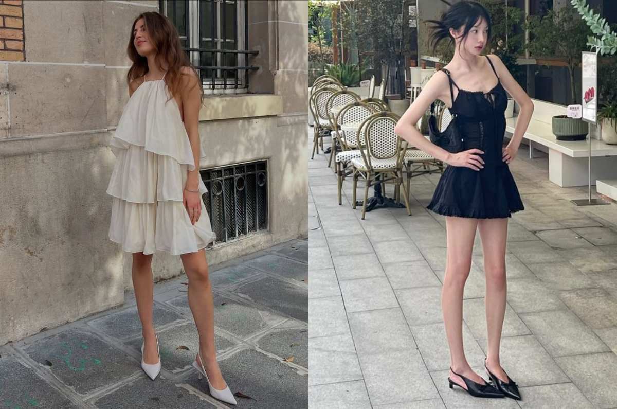 Cómo combinar vestidos con kitten heels para un look cómodo y estilizado