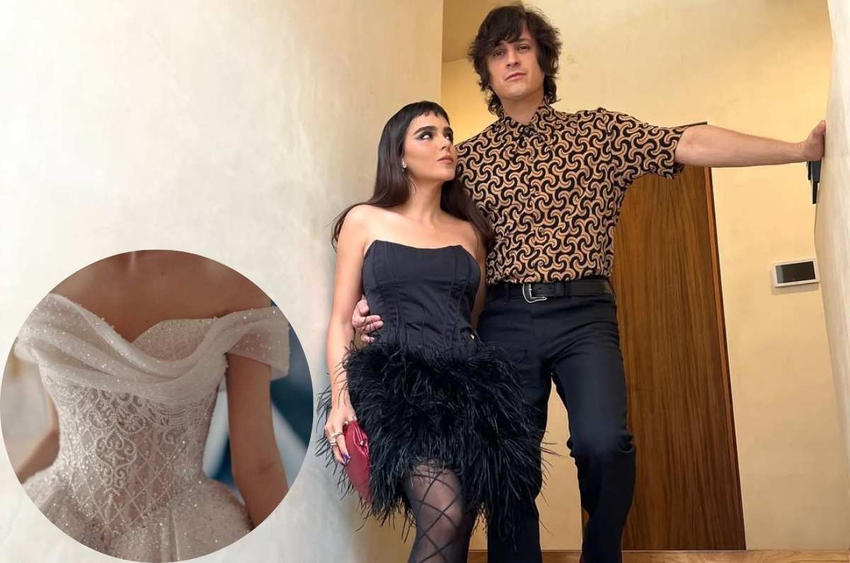 Yuya desata rumores de boda con Siddhartha al posar en vestido de novia