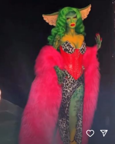 Belliween 2025: Belinda con disfraz de Greta de los Gremlins