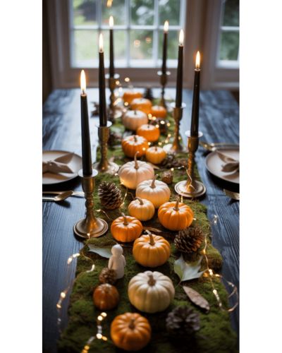 Decoración de Mesa de Halloween con