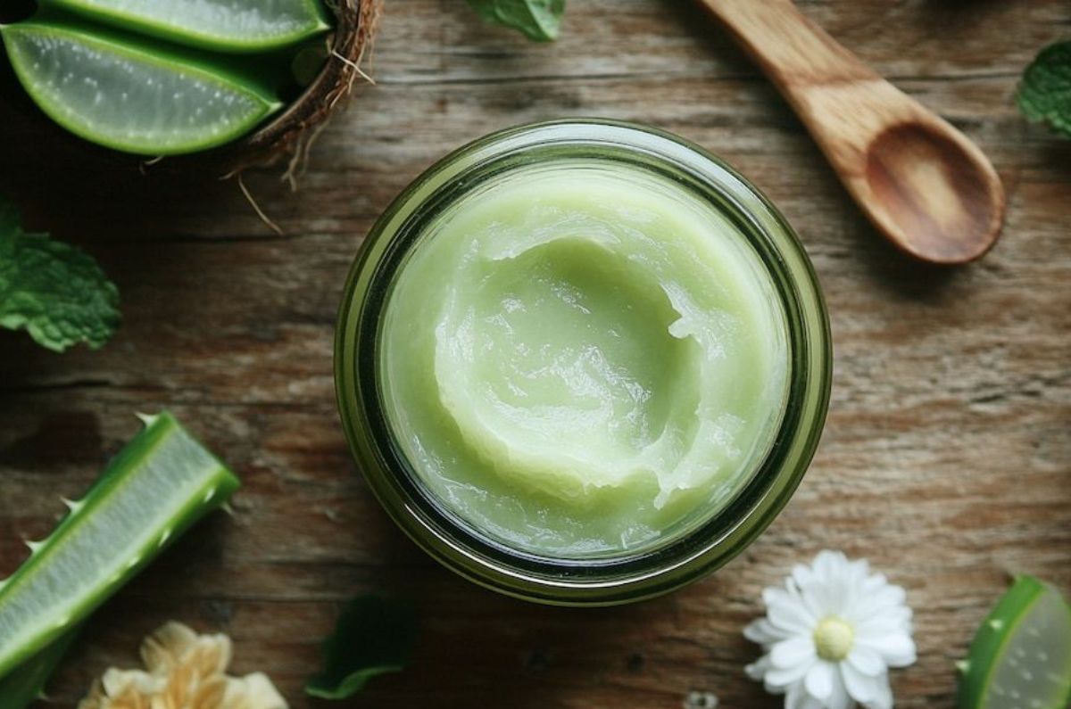 Prepara una crema facial con aloe vera para rejuvenecer la piel