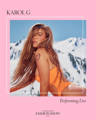Karol G en el Victoria´s Secret Fashion Show 2025