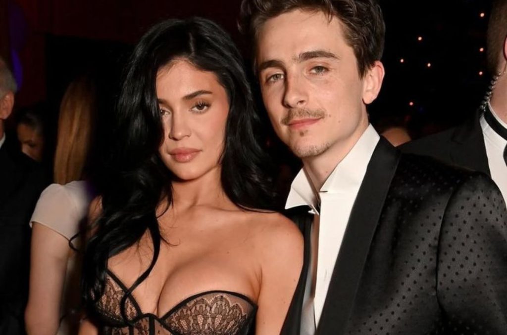 Kylie Jenner y Timothée Chalamet juntos
