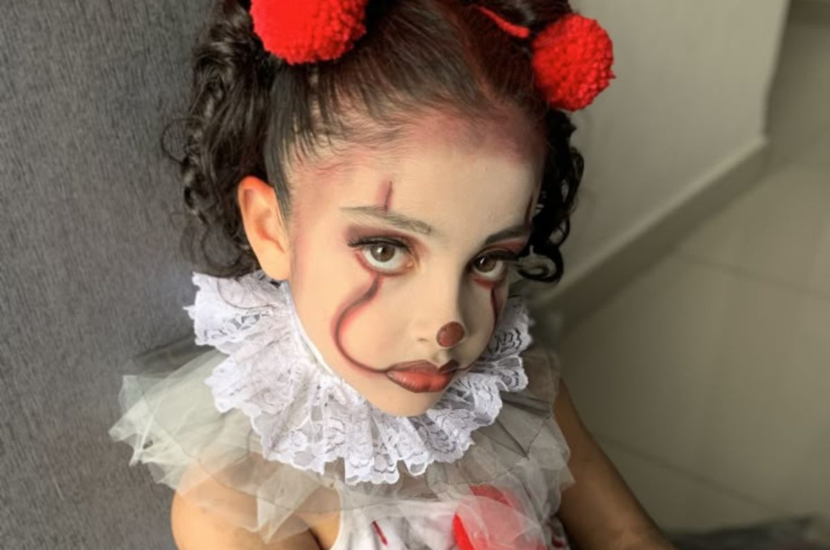 Maquillaje de Halloween para niños fácil y rápido de hacer