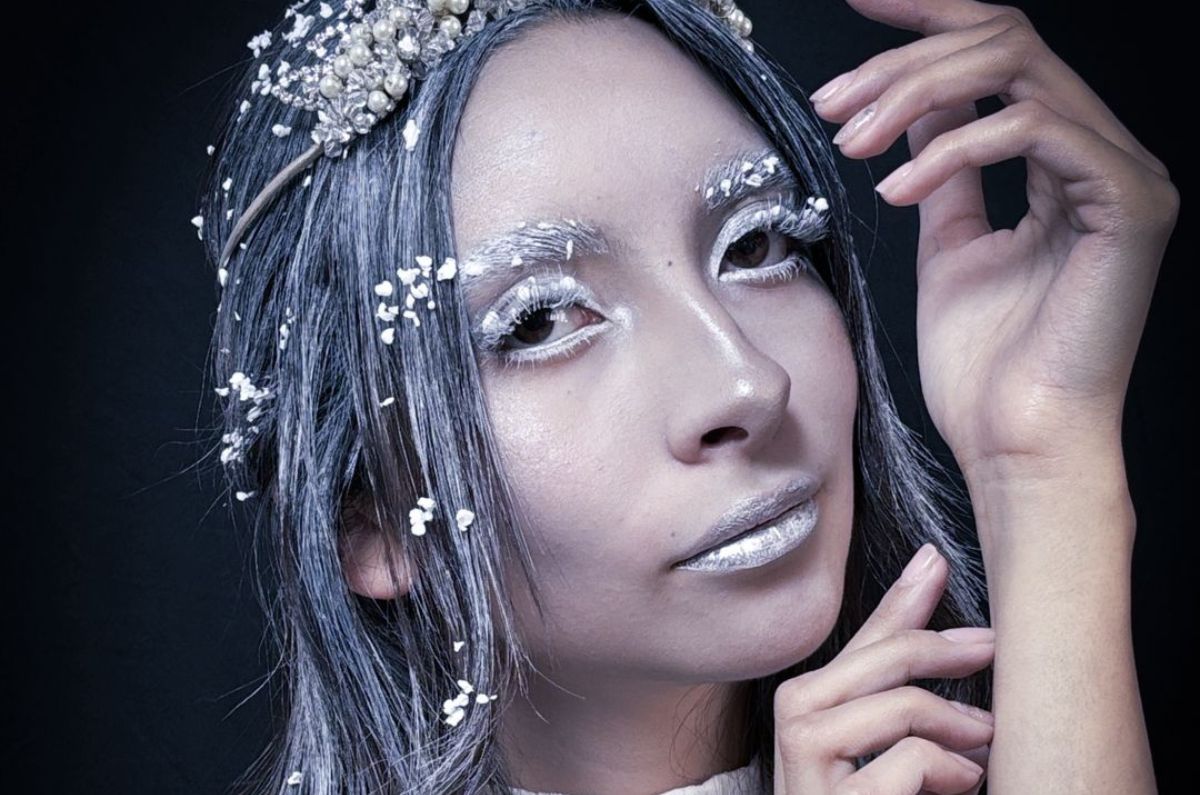 Maquillaje reina de hielo: el look para brillar en Halloween