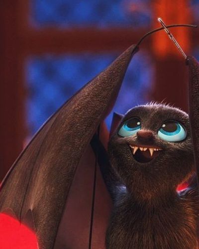 Diseño de uñas de murciélago para Halloween