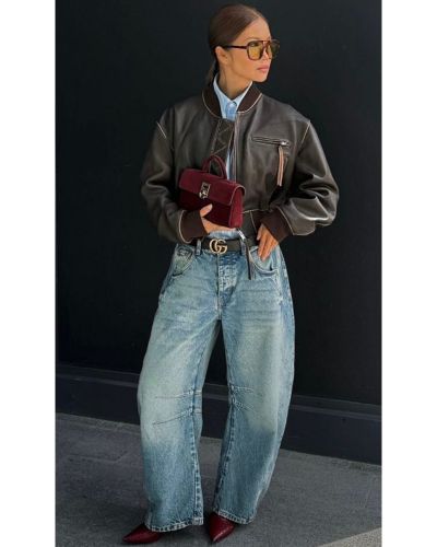 Outfits con bomber jackets