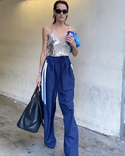 Blusa metálica
