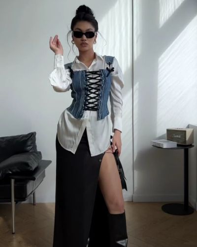 Looks con córsets