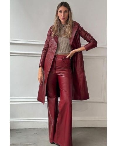 Outfits con pantalones de cuero