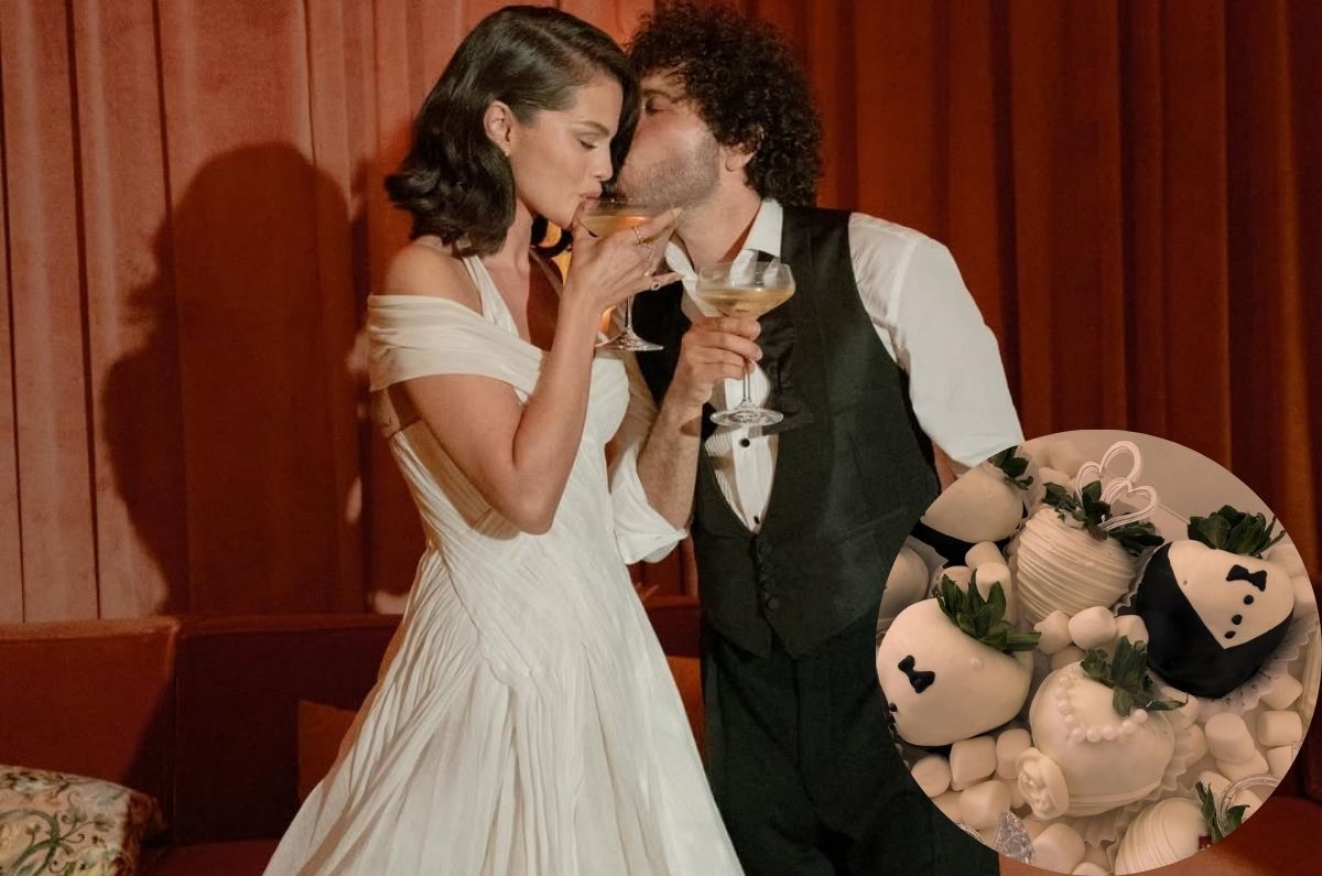 El exclusivo menú de la boda de Selena Gomez y Benny Blanco