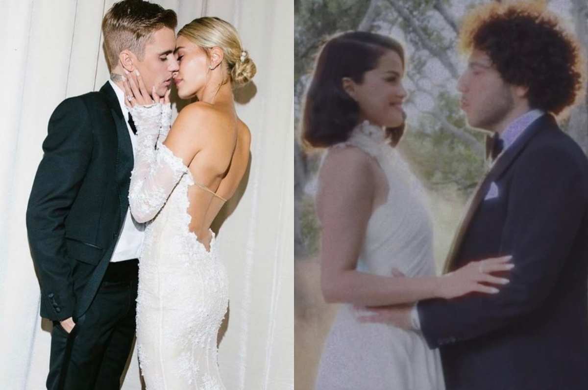 El detalle que conecta las bodas de Selena Gomez y Justin Bieber FOTOS