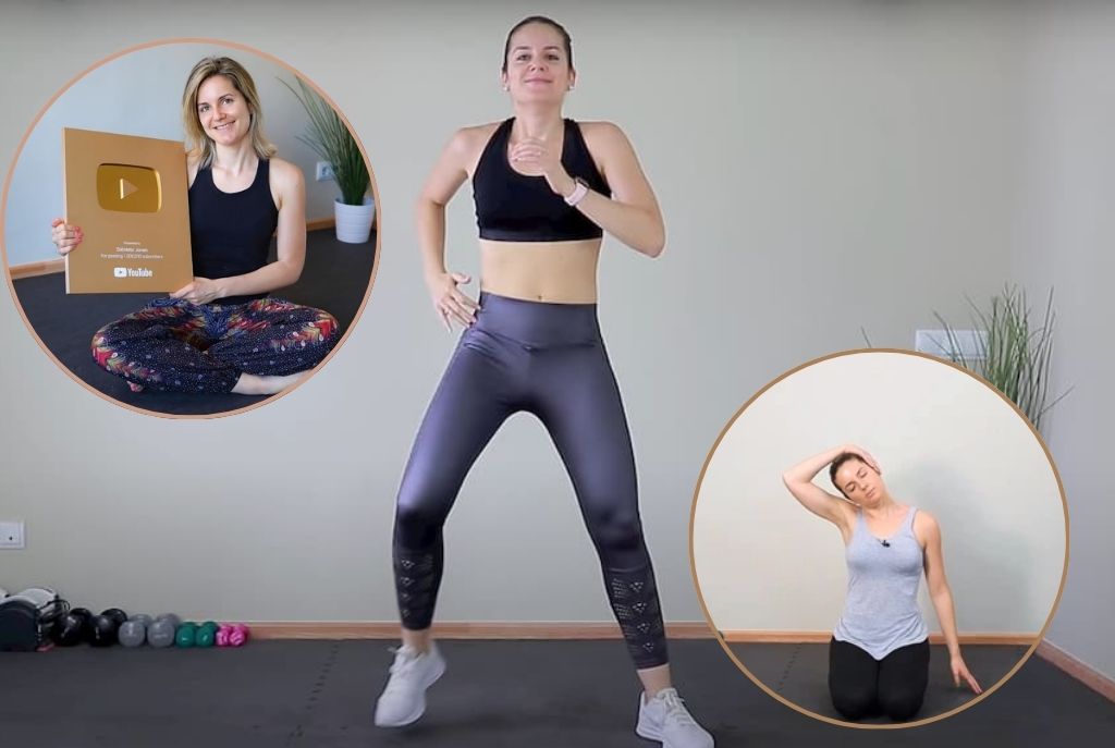 Siéntete joven son videos de cardio para hacer en casa 