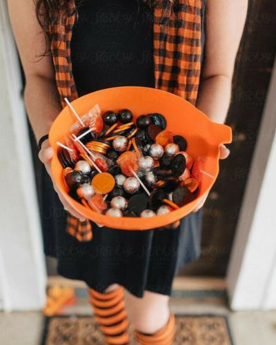 Bowl de dulces para Halloween