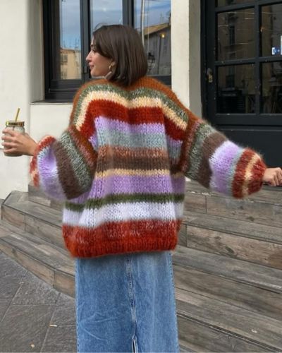Suéteres de moda en otoño 2025