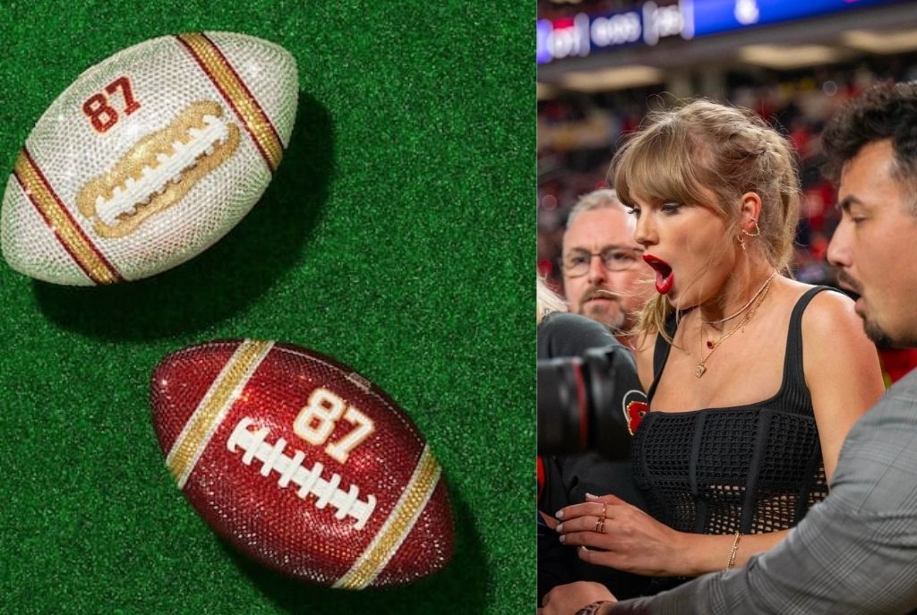 Bolso que lucio Taylor en el Super Bowl de marcas de lujo