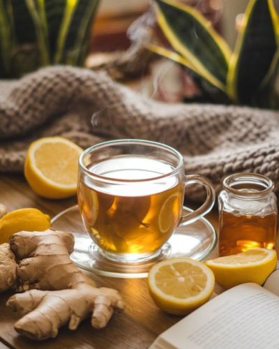 Té de jengibre para 