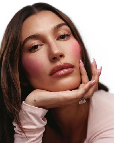 Hailey Bieber blush 