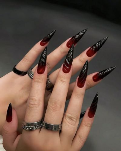 Uñas de vampira, Halloween 2025