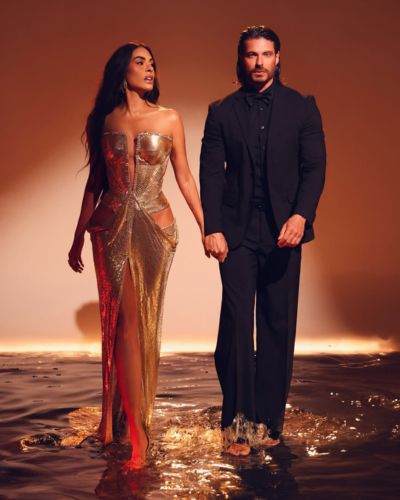 Galiela Montijo y su novio 