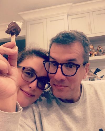 Selfe de Angélica Vale y Otto Padrón