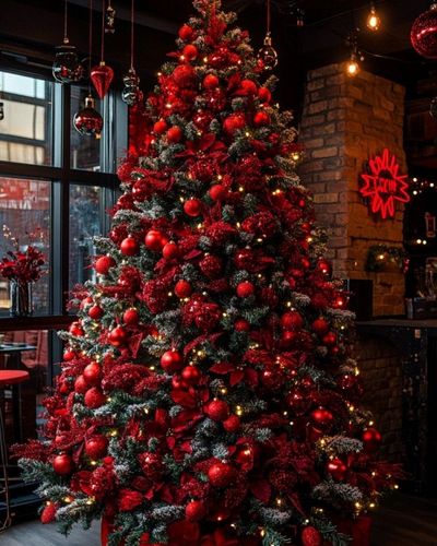 árbol navideño estilo clásico